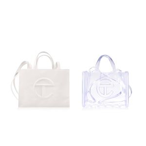 Melissa x Telfar Medium Jelly Shopper - Clear